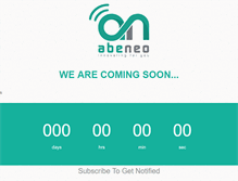 Tablet Screenshot of abeneo.com